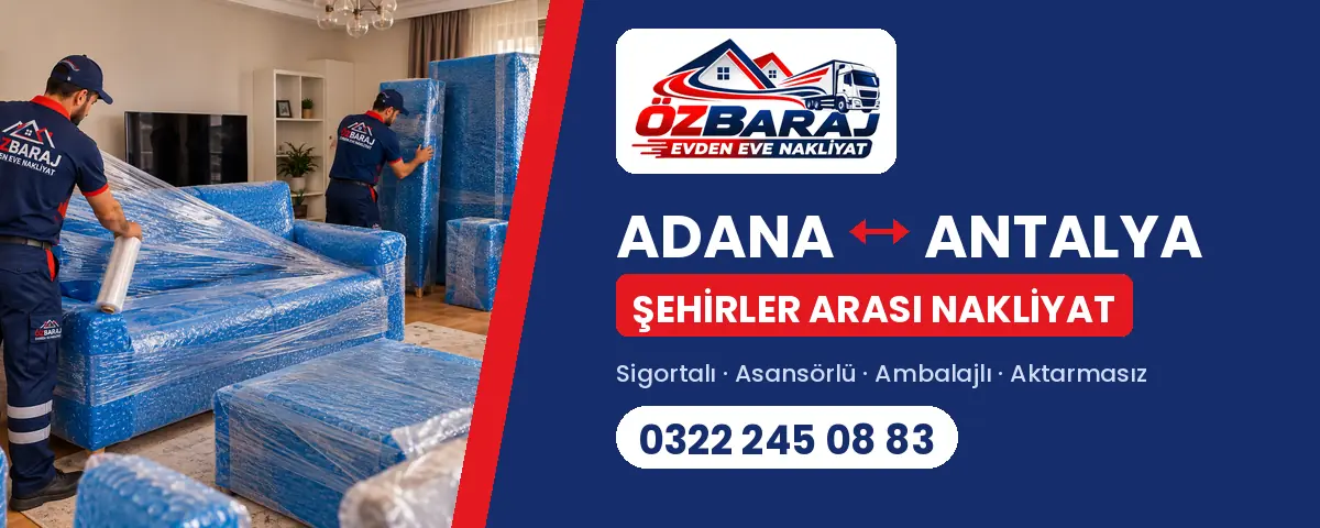 Adana Antalya evden eve nakliyat