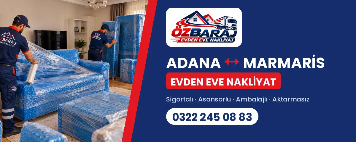 Adana Marmaris evden eve nakliyat