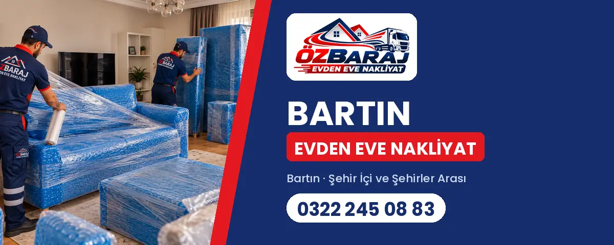 Bartın evden eve nakliyat