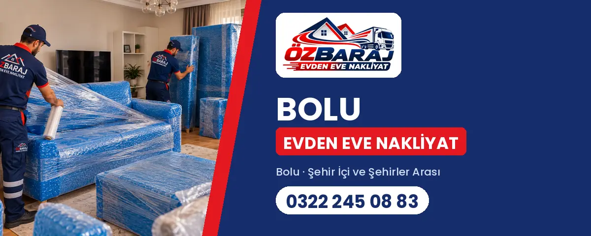 Bolu evden eve nakliyat