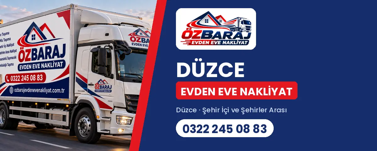 Düzce evden eve nakliyat