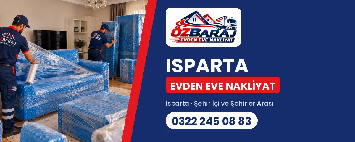 Isparta evden eve nakliyat