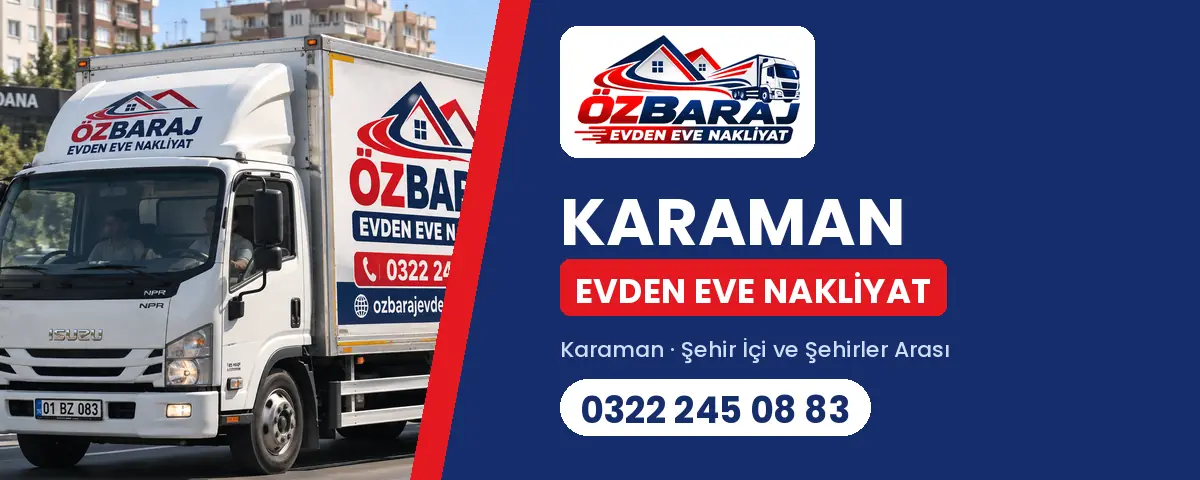 Karaman evden eve nakliyat