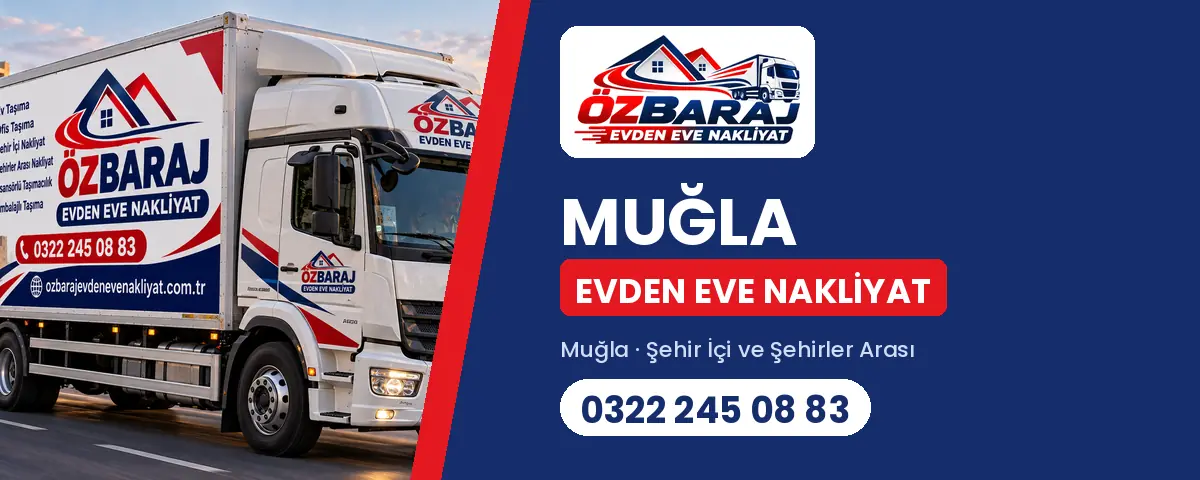 Muğla evden eve nakliyat