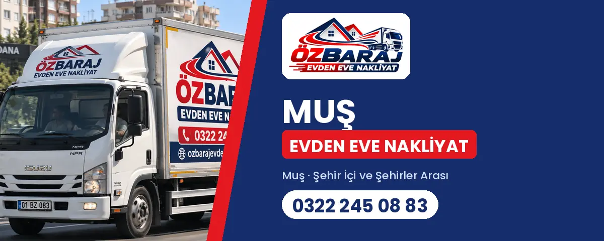 Muş evden eve nakliyat