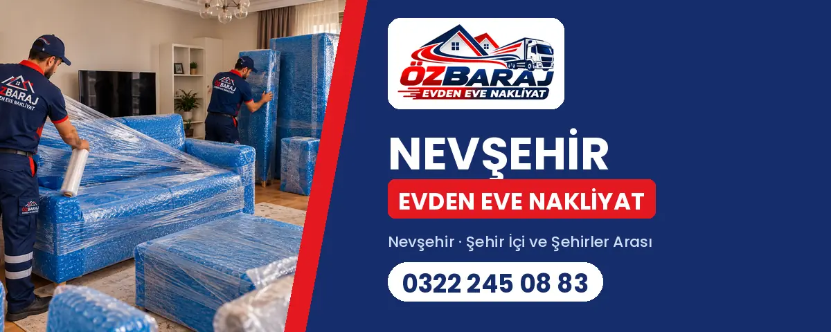 Nevşehir evden eve nakliyat