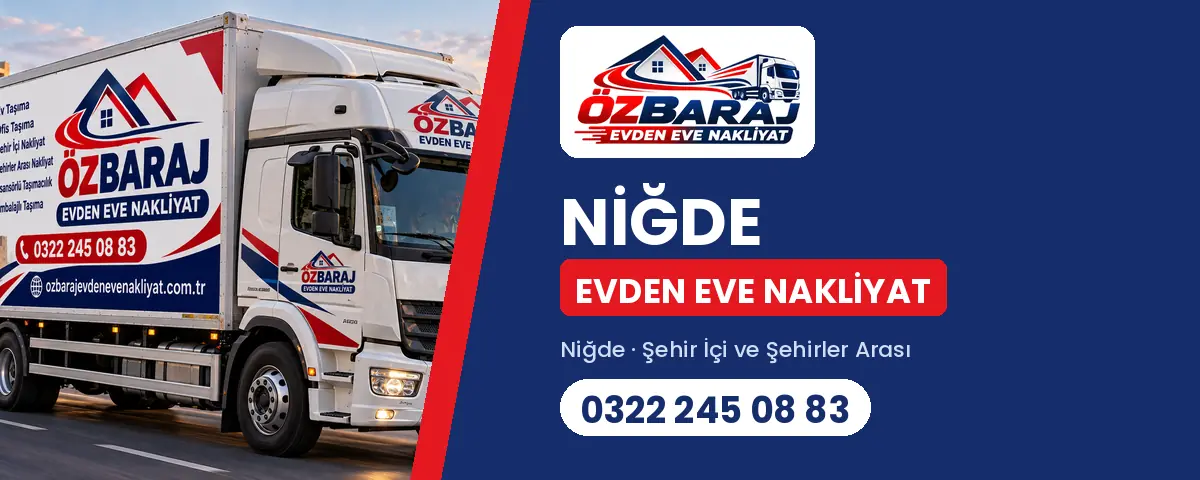 Niğde evden eve nakliyat