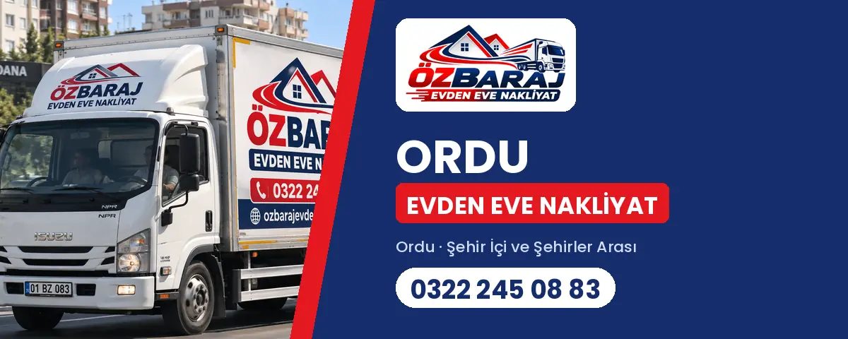 Ordu evden eve nakliyat